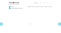Desktop Screenshot of labsaenzrenauld.com
